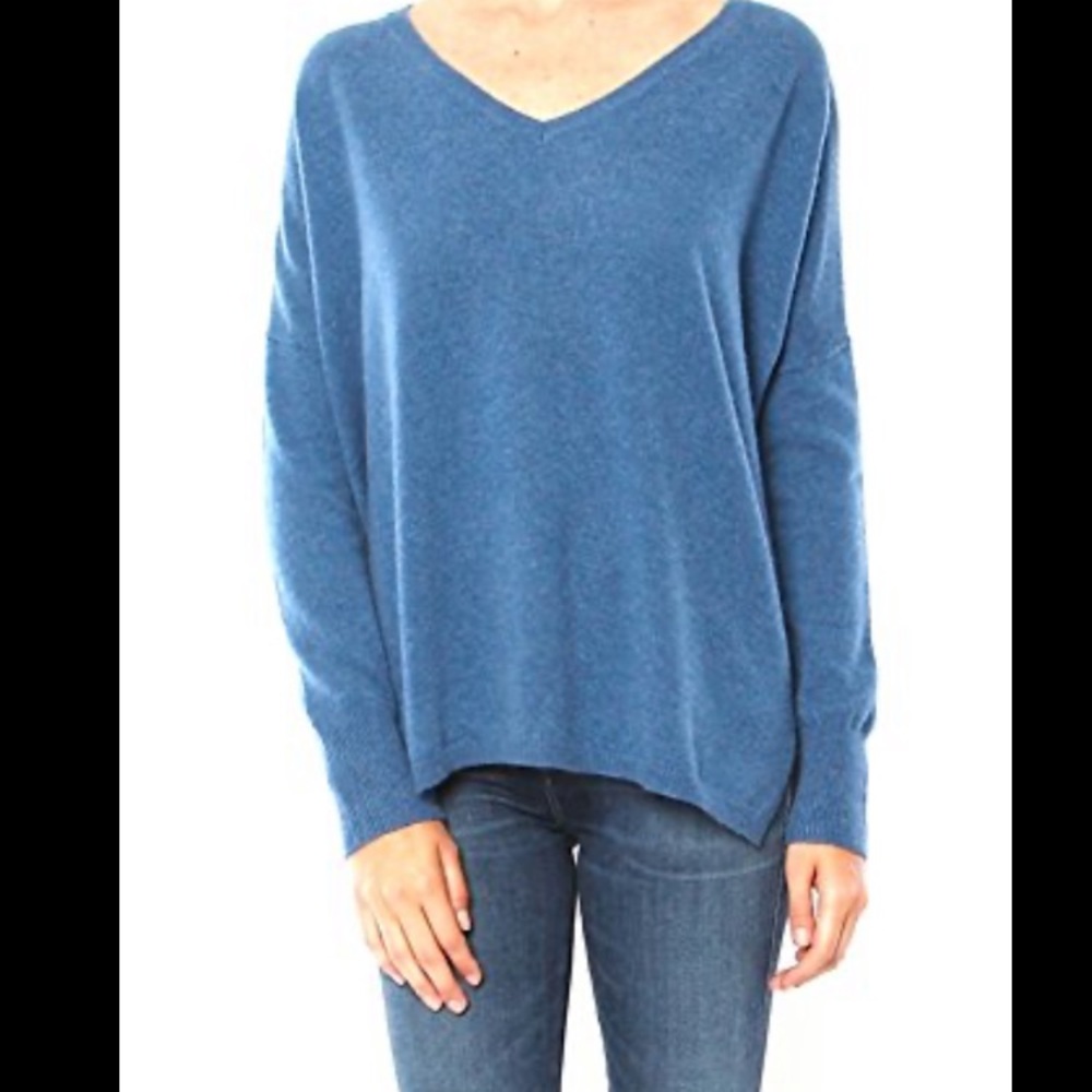 Minnie Rose 100% Cashmere Pullover Sweater